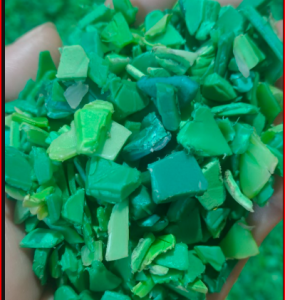 Miểng nhựa PP xanh lá