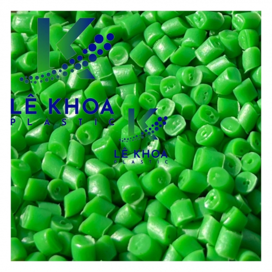 Hạt nhựa HDPE màu xanh lá